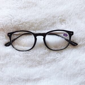 Daisy Black Thin Lightweight Reader Glasses